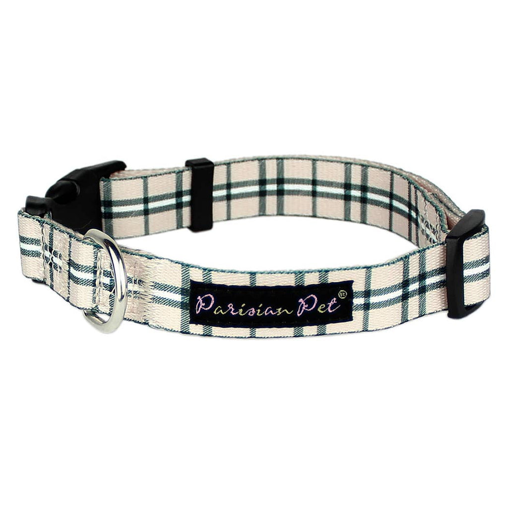 Scottish Plaid Collar, Khaki