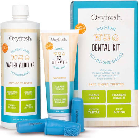 OxyFresh Dental Hygiene Kit for Dogs
